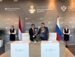 Nota Kesepahaman Kerjasama di Bidang Hukum Ditanda Tangani Indonesia Dan Rusia