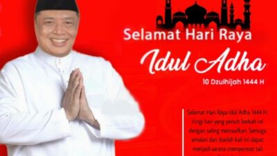 Sugianto, Legislator Kepri Ucapkan Selamat Hari Raya Idul Adha 1444 Hijriah