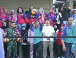 Pererat Silaturahmi, Wako Batam, DPRD Batam dan Forkompinda Batam Buka Turnamen Bola Voli
