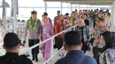 Plt Bupati Asmar Sambut Kapolda Riau di Selatpanjang