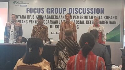 BPJS Ketenagakerjaan Adakan Diskusi Bersama Pemerintah Daerah Kota Kupang