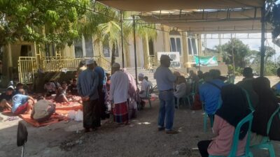 Pembagian Hewan Kurban Masjid Baburrahman Nusa Bunga Kota Kupang