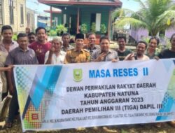 Marzuki SH Gelar Reses di Dapil III