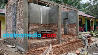 Diduga Abaikan Aturan, Proyek Siluman SMPN 1 Sei Dadap Tanpa Plang Nama Langgar Perpres