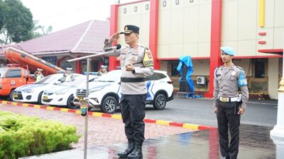 Polres Asahan Gelar Apel Operasi Mantap Brata