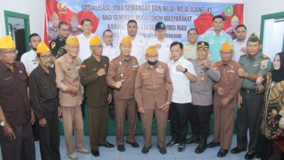 Plt Bupati Meranti Buka Sosialisasi Nilai Juang 45