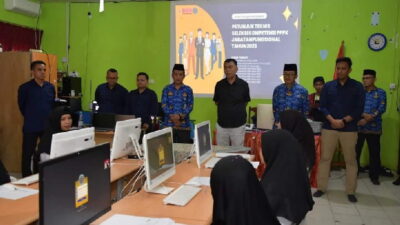 Pastikan Seleksi PPPK Berjalan Dengan Baik, Wan Siswandi Tinjau Ke Lokasi Ujian