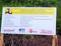 Proyek SPAM PT Darma Premamandala Semeraut, Selang Pipa Hanya di Tanam 30 CM