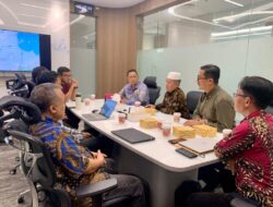 Didampingi Kadis Kominfo Natuna, Sekda Sambangi Beberapa Kementrian