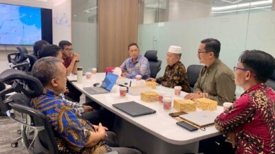 Didampingi Kadis Kominfo Natuna, Sekda Sambangi Beberapa Kementrian