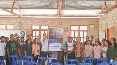 Ahli Waris Terima Santunan 42 Juta, BPJS Ketenagakerjaan Manggarai Barat Berikan Edukasi