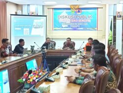 Sekda Natuna, Pimpin Kajian Publik Resiko Bencana