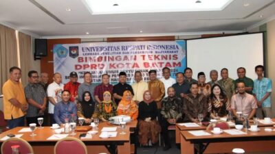 Pimpinan Beserta Anggota DPRD Kota Batam Ikuti Bimtek di Jakarta