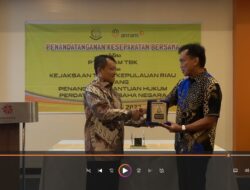 Kajati Kepri Jalin Kerjasama Dengan PT Antam