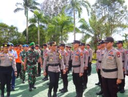 Polres Natuna Gelar Apel Pasukan Lilin Seligi 2023