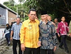 Kunker ke Letung, Gubernur Resmikan Pemanfaatan Jalan, Gedung Pertemuan dan Serahkan Bantuan Untuk Nelayan