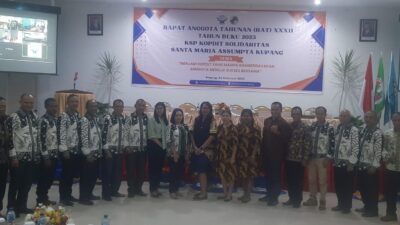Pendapatan KSP Kopdit Solidaritas St.Maria Assumpta Tahun 2023 Capai 14,7 Miliar