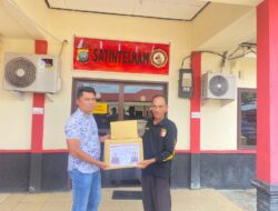 Kelelahan Hadapi Pemilu 2024, KPPS Terima Bingkisan Dari Polres Natuna
