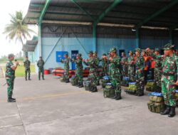Komandan Lanud RSA Natuna Pantau  Kesiapan Jelang Latihan Survival Dasar TA. 2024