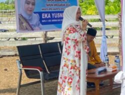 Anggota DPRD Meranti Eka Yusnita Reses di Teluk Belitung