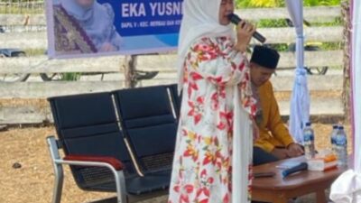 Anggota DPRD Meranti Eka Yusnita Reses di Teluk Belitung