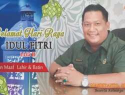 Kades Padang Brahrang Mengucapkan Selamat Hari Raya Idul Fitri 1445 Hijriah.