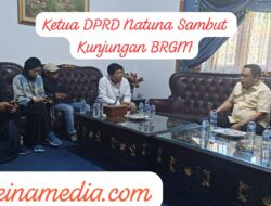 Ketua DPRD Natuna Sambut Kedatangan BRGM