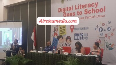 Sasar Siswa Sekolah Dasar, Diskominfo Kota Kupang Kembali Gelar Digital Literacy