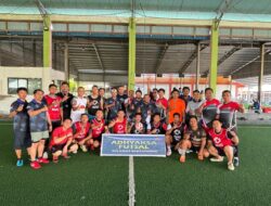 Sambut HUT Adhyaksa Ke 64, Tim Futsal Wartawan Di Hajar 7-1