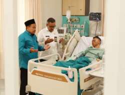 Nursata yang Terkena Infeksi Tumor Usus, Langsung di Besuk Sekda kota Batam