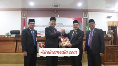 DPRD Kabupaten Natuna, Gelar Paripurna Penyampaian LPJ Bupati Tahun 2023