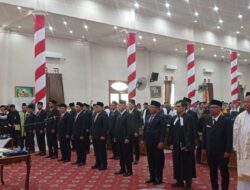 20 Anggota DPRD Natuna Terpilih Masa Bakti 2024-2029 Resmi Dilantik