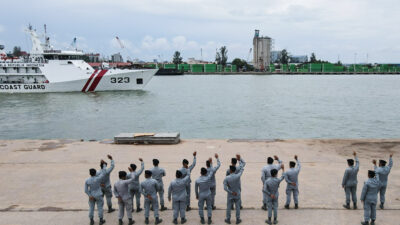 Misi Muhibah Bakamla RI: KN Pulau Dana-323 Berangkat ke Vietnam dan Singapura