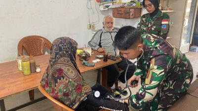 Satgas Indobatt XXIII-R/UNIFIL Adakan Pengobatan Gratis untuk Warga di Tengah Konflik Lebanon Selatan