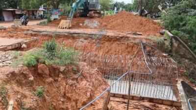 Jalan Longsor di Batu Besar Nongsa Mulai Diperbaiki, Ditargetkan Rampung Akhir Tahun
