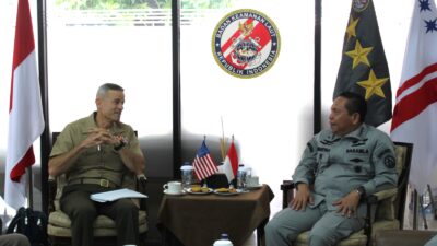 Bakamla RI dan 1st Marine Logistics Group AS Perkuat Sinergi untuk Keamanan Maritim