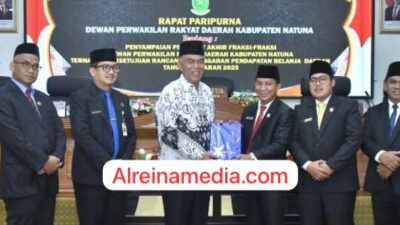 Ketua DPRD Natuna Pimpin Rapat RAPBD 2025