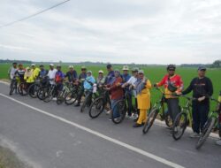 Bupati Asahan, Surya BSc, Gelar Kegiatan Gowes Bersama Masyarakat