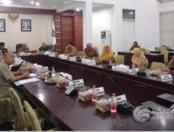 Asisten Bidang Perekonomian dan Pembangunan Gelar Zoom Meeting Terkait Koordinasi Pengendalian Inflasi 2025