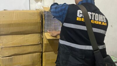 BC Karimun Mengamankan  466.950 Rokok Ilegal
