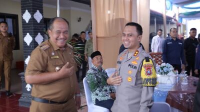Bupati dan Wabup Asahan Hadiri Open House Halal Bihalal Kapolres Asahan Bersama OPD