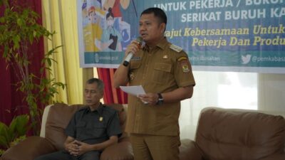 Momentum Kebersamaan di Hari Buruh Ditekankan Wabup Asahan