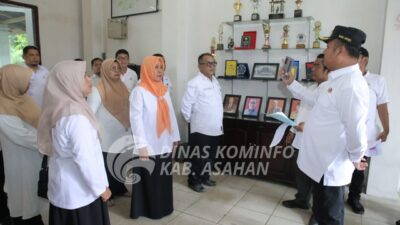 Tingkatkan disiplin, Wabup Asahan Sidak Kantor OPD, Kantor Camat dan Puskesmas