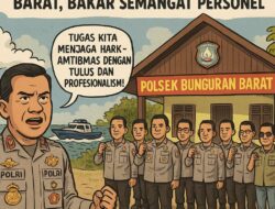 Kapolres Natuna Sidak Kapolsek Bunguran Barat, Bakar Semangat Personel di Ujung Negeri