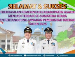 Asahan Unggul dalam Penilaian LPPD se-Sumatera Utara