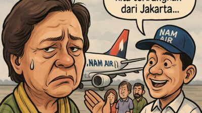 Nam Air Berikan Pesawat Pengganti, Terbangkan Penumpang Natuna Ke Batam