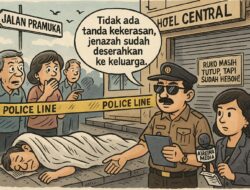 Tanpa Luka, Mayat Ditemukan di Tengah Kota