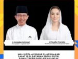 Wali Kota Amsakar Dijadwalkan Salat Id di Dataran Engku Putri, Pawai Takbir Digelar Malam Ini