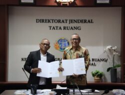 Fakultas Pertanian UNRI dan Ditjen Tata Ruang ATR/BPN Teken Kontrak Ekonomi Hijau di KSN HL Bukit Batabuh