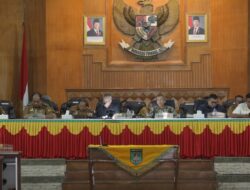 Bupati Asahan menghadiri Rapat Paripurna DPRD Kabupaten Asahan